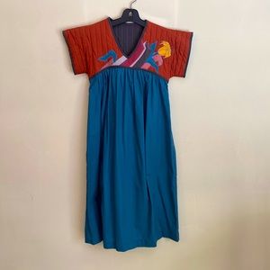 Colorful Kimono with 2 Adjustable belts